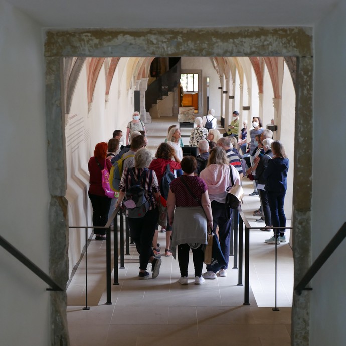 Museumsführung durch die Klausur

Foto: LWL/Pillen (vergrößerte Bildansicht wird geöffnet)
