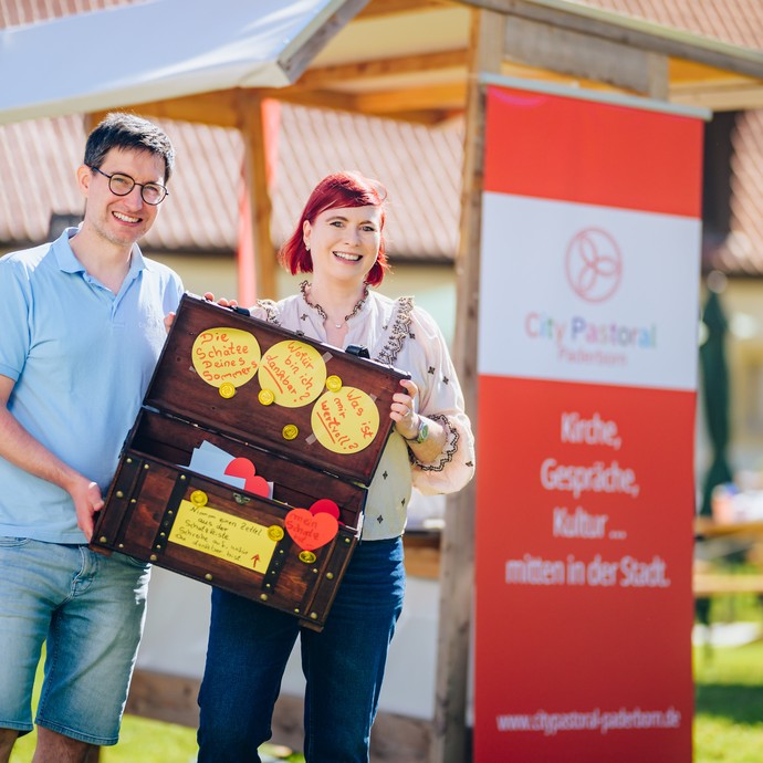 Das Team von der CityPastoral Paderborn.

Foto: Bezim Mazhiqi (vergrößerte Bildansicht wird geöffnet)