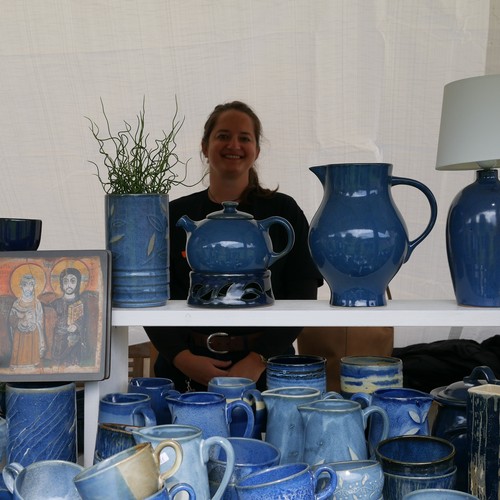 Der Stand der Taizé Pottery auf dem Klostermarkt.

Foto: LWL